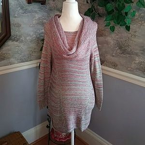 Sweater with matching scarf